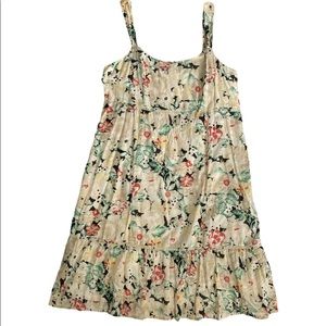 Halogen Floral Summer Short Dress Large